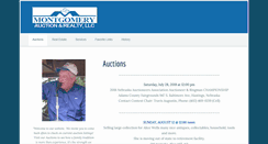 Desktop Screenshot of montgomeryauction.com