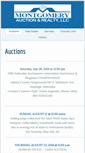 Mobile Screenshot of montgomeryauction.com